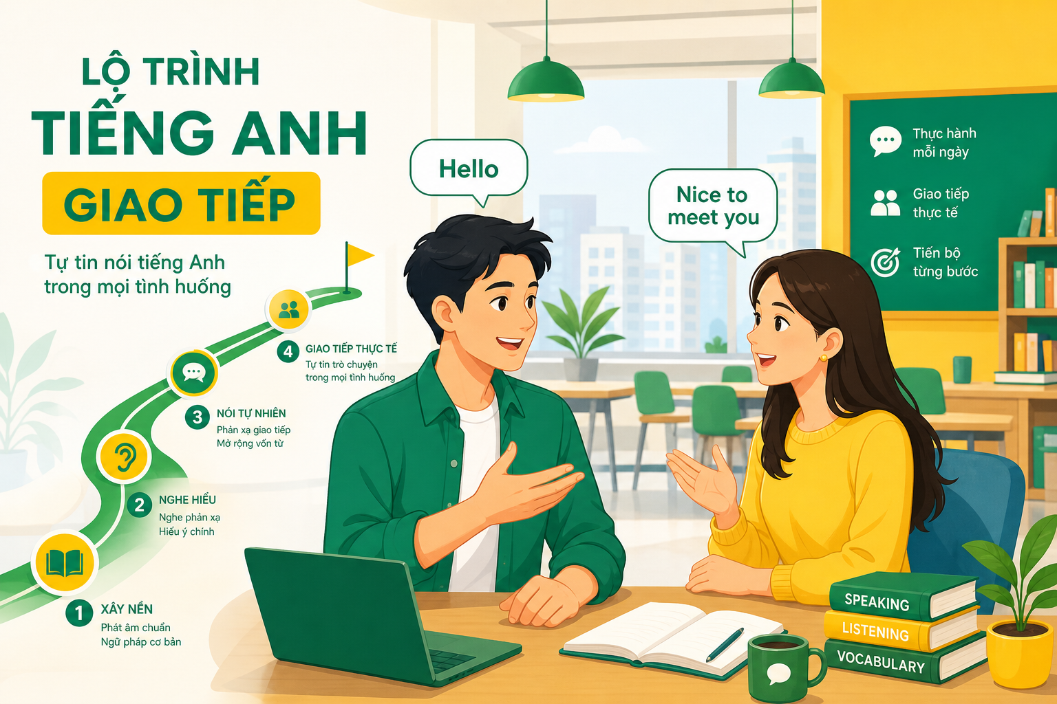 Ảnh đại diện Tiếng Anh giao tiếp